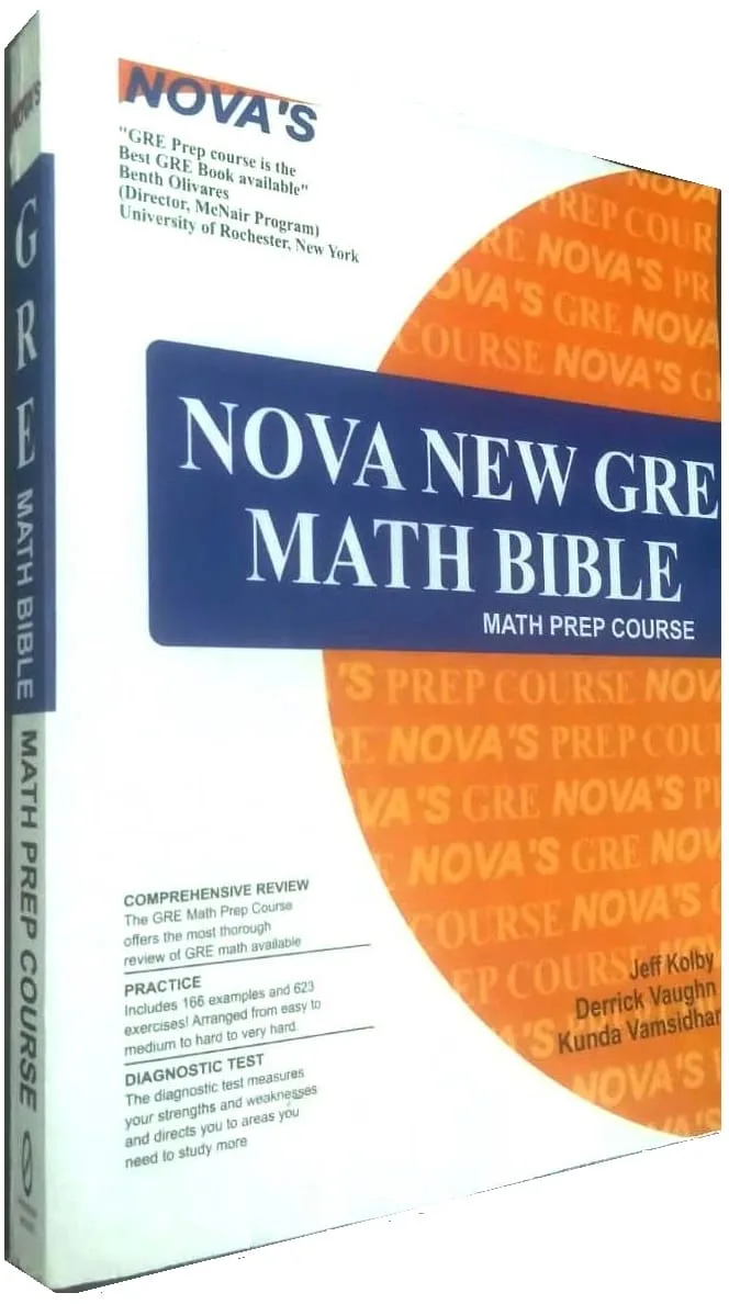 Math Bibble Nova New GRE Math Bible