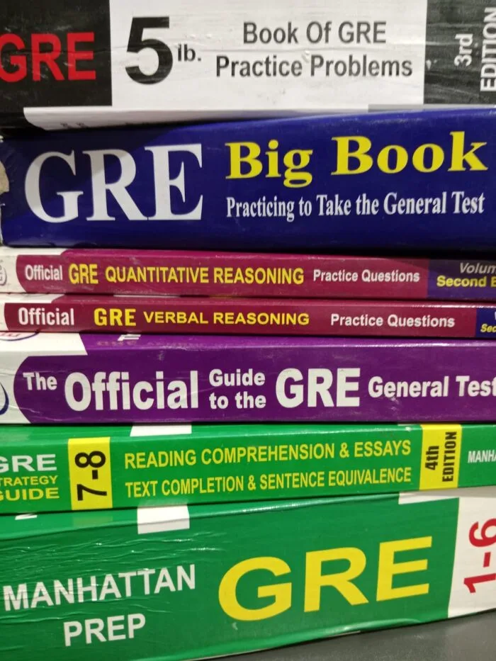 GRE ( Bundle 1 ) : Manhattan Prep GRE Set and The Official Guide To The ...