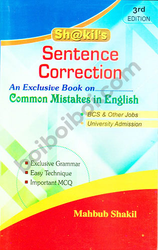 Shakil’s Sentence Correction